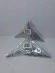 Pair Vizio M43-C1 Tv Silver Base Legs Stands Without Screws New. Fixed Price $24.99.