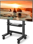 Mobile Tv Cart Rolling Stand With Wheels For 55-120 Inch Lcd Led Flat. Fixed Price $250.89.