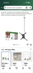 Barkan 63'' Long White Tv Ceiling Mount, 13-86 Inch Full Motion Movement .... Fixed Price $40.00.