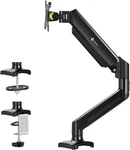 Single Arm Monitor Desk Mount 13-32 Inch Tilt Swivel Gas Spring Stand. Fixed Price $51.19.