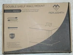 Perlesmith PSDSK2 Double Shelf Wall Mount New Sealed Box. Fixed Price $19.00.