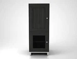 Sanus Trillium 63 Walnut Entertainment Unit. Fixed Price $1299.00.