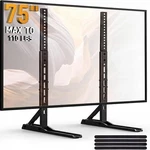 Perlesmith Universal Stand Mount For 20-75 Inch Tvs, Height Adjustable Tab.... Fixed Price $37.47.