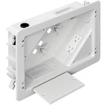 In-wall Tv Box W/ Flange, 2 Outlets & Cable Bracket 11.9"X8.4" Cord Hider. Fixed Price $59.99.