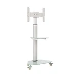 Tripp Lite DMCS3770SG75W Rolling Tv Cart 37-70" White. Fixed Price $563.22.