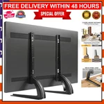 Tavr Height Adjustable Top Stand For 27-65 Inch Tvs, 88 Lbs Capacity. Fixed Price $45.99.