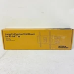 Best Buy Full Motion Wall Mount 47-84" Tvs Swivels 45 Tilts -12 110LBS. Fixed Price $48.87.
