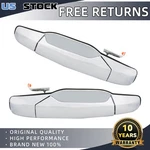 New Rear Left+right Side Chrome Exterior Door Handles Fit Chevy/gmc/cadillac. Fixed Price $23.90.
