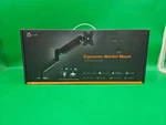 J5CREATE Ergonomic Desk Mount For 17"-32" Monitors Black JTSA101. Fixed Price $49.50.