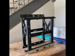 Black Pop-out Wall Mount For Flat Panel Display, Monitor, Tv. Fixed Price $150.00.