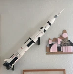 Wall Mount For Lego Nasa Apollo Saturn V 92176 (free Shipping). Fixed Price $20.00.