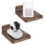 Bearut Wall Mounted Speaker Stand Holder Floating Shelf, Monitor Small, Wood. Fixed Price $24.84.