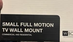 W Box Technologies 13-37 Fixed Tv Mount 0E-40FM1337. Fixed Price $50.00.