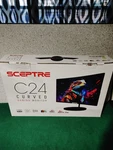 Sceptre Curved Gaming Monitor 24" X 1080 100HZ 8MS Lcd (C248W-1920RN) Black. Fixed Price $70.00.