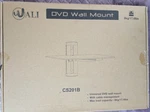 New Wali CS201B Black Universal Dvd Dvr Vcr Wall Mount. Fixed Price $33.99.