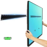 Ezise Studless Wall Mount For Fits 32-75 Inch Tvs Up To 150 Lbs, Black. Fixed Price $48.01.