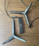 Samsung Tv Voice Remote, Power Cord And Legs For Smart UN50TU8000F. Fixed Price $19.99.
