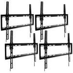 4X 42" 55" Tv Wall Mount Tilt Slim Bracket Lcd Flat Screen Vesa Steel Ul Rohs. Fixed Price $213.99.