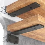 Goovilla Shelf Bracket, Heavy Duty Floating Brackets 8 Inch, Black. Fixed Price $41.82.