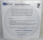 Lapworks 12 Inch Heavy Duty Swivel Turntable Stand - Tv, Monitor New. Fixed Price $24.99.