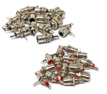 6 30 Pcs Jack Panel Mount Rca Female Socket Connectors Adapter. Fixed Price $16.23.