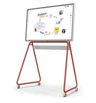 Vibe S1 55 Inch Interactive Whiteboard With Red Mobile Stand Hdmi Input. Fixed Price $2380.00.