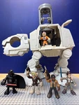 Star Wars Imperial At-at Fortress Toy Figure Playskool Galactic Heroes. Fixed Price $43.90.