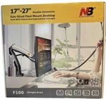 Nb North Bayou Monitor Desk Mount Gas-strut Full Motion Swivel F100 17 -27. Fixed Price $35.99.