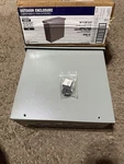 Southwire N3R 10" 4" D Carbon Steel Gray Screw-cover Wall Mount Box. Fixed Price $49.40.