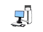 Ergotron Styleview Monitor Arm Polished Aluminum, Black Sit-stand 45-271-026. Fixed Price $291.94.