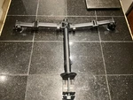 Siig Dual Monitor Articulating Desk Mount 13" 27" CE-MT1822-S1. Fixed Price $85.00.