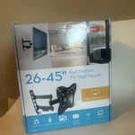 Omnimount 26-45" Full Motion Wall Mount. Works With Curved Tv's. Fixed Price $45.00.