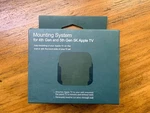 Mounting System For 4TH And 5TH Gen 5K Apple Tv Includes Black Remote Cover. Fixed Price $9.99.