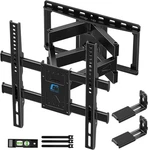Home Vision Tv Wall Mount For 32-70 Inch With Soundbar Bracket, Full Black. Fixed Price $80.60.
