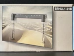 Ergoav Large Fixed Mount 32"- 90"TVS: Steel Wall Bracket For 135 Lbs Capacity. Fixed Price $15.00.