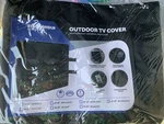New Stronghold Accessories Outdoor Cover Fits Tv's From 46-48 Black. Fixed Price $23.90.