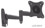 Universal 13"-27" Double Arm Articulating Tv Wall Mount, Manhattan 423670. Fixed Price $37.95.