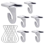 Biaungdo 6 Pairs Drop Ceiling Hooks For Hanging, Heavy Duty Hanger, M.... Fixed Price $14.44.
