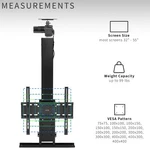 Vivo Motorized Drop Down 32" 55" Tv Height Adjustable Ceiling Mount. Fixed Price $239.99.