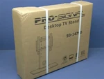 Pro-signal Universal Desktop Television Stand 17"-37" 50-14790. Fixed Price $39.95.