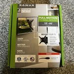 Sanus Full-motion Tv Mount For 13"-40" No Hdmi Cable. Fixed Price $29.99.