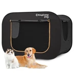Kingcamp Xxl Dog Crate, Large Collapsible Pop Up Kennel Tent With Durable.... Fixed Price $128.98.