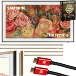 Samsung 50 Inch The Frame 4K Smart Tv 2024 + Bezel Teak & 26 Months Protection. Fixed Price $1297.99.