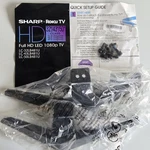 Sharp 50" Roku Lcd Tv Stand Base For LC-50LB481U LC-43LB481U 43" Legs Mount. Fixed Price $31.99.