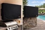 Ibirdie 55 Outdoor Tv Cover Waterproof Patio Weatherproof Black Nwot. Fixed Price $34.50.