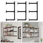 Ycco Industrial Pipe Shelf Brackets Wall Mountopen Black Shelving For. Fixed Price $122.84.