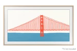 Samsung VG-SCFA50TKB 50" The Frame Customizable Bezel Modern Teak (2021). Fixed Price $54.00.