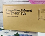Best Buy Essential Fixed Wall Mount For Most 37" 90" Flat-panel Tvs Be-mlfx. Fixed Price $20.00.