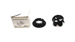 Premier Mounts Black Escutcheon Ring W/ Hole Cutter Hcer Nos. Fixed Price $25.96.