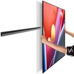 Studless Mount For 32-75" Smart Tvs No Drill, Drywall Safe, 150LBS. Fixed Price $60.90.